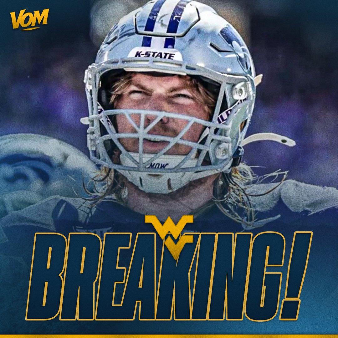 voicemorgantown's tweet photo. BREAKING: Huge Kansas State offensive lineman DEVIN VASS has committed to #WVU‼️

Instant starter on the Mountaineers Rick Trickett-led line! https://t.co/sRZxzY8Fvr