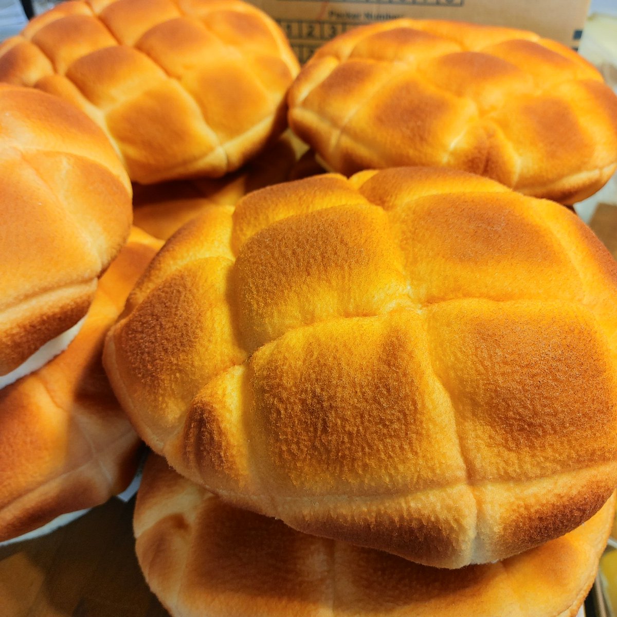 お待たせしてますメロンパンのベレー帽！本日は8個発送いたします