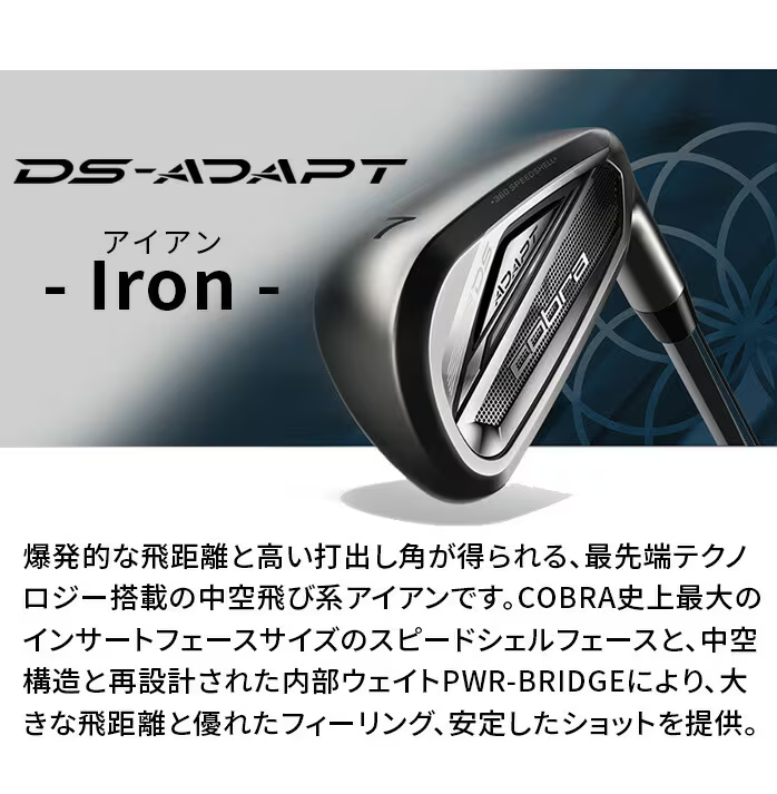 コブラ コブラ プーマ Cobra メンズ DS-ADAPT アイアンセット SPEEDER
