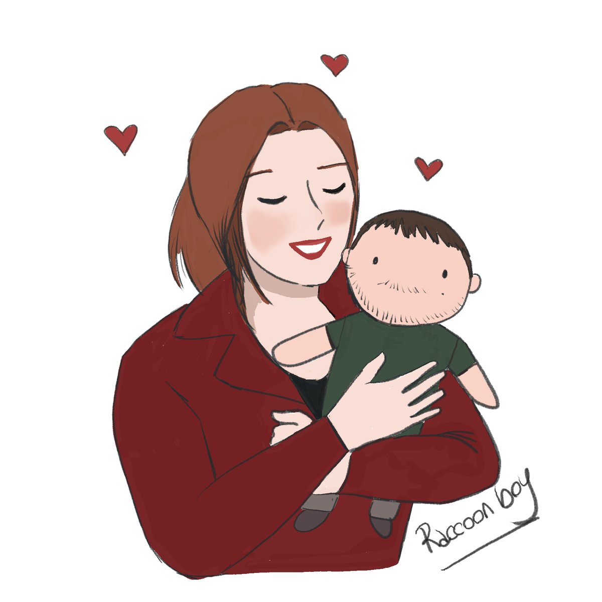 #ResidentEvil #biohazard #cute #kawaii #doodleart #Biohazard #ChrisRedfield #ClaireRedfield