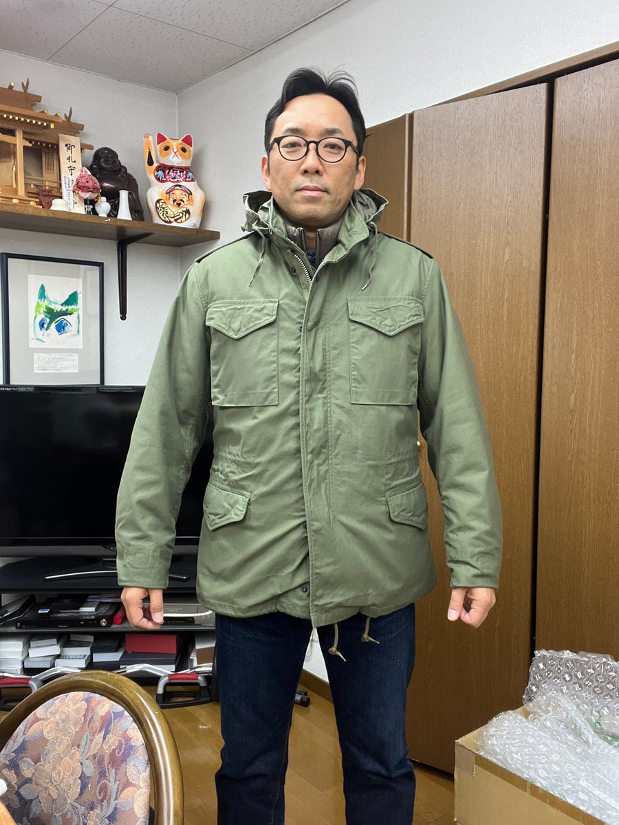 ずっと探していたM65ミリタリージャケットを購入！本当はUS軍