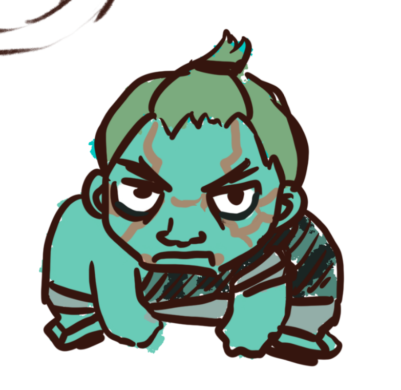 started doodling honda and it became a bulbasaur idk