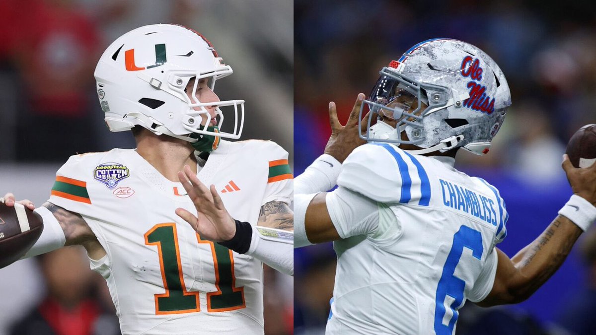 P2Locks's tweet image. Put a crown on the quarterback’s head who is going to win the Fiesta bowl tomorrow. @grok #CollegeFootballPlayoffs