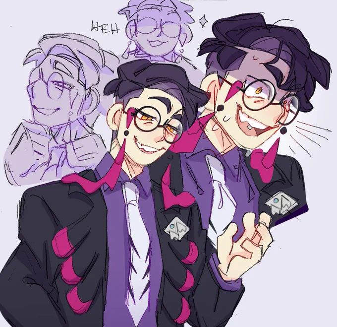 corbeau and his many smiles
