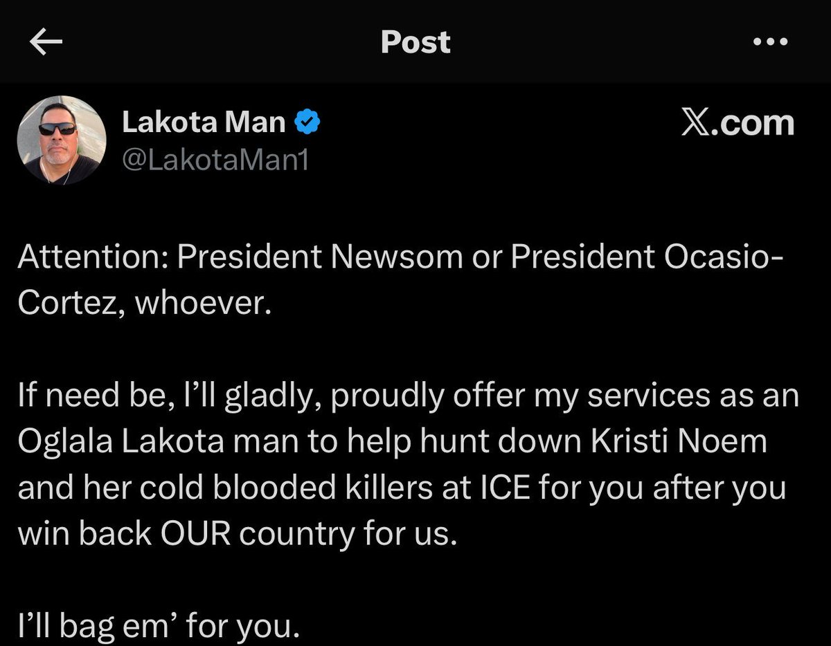 RealSpitfire's tweet image. Hey @elonmusk and @Safety ! 

This is a direct violent threat against @Sec_Noem   

How does he still have an acct? 

@SecretService