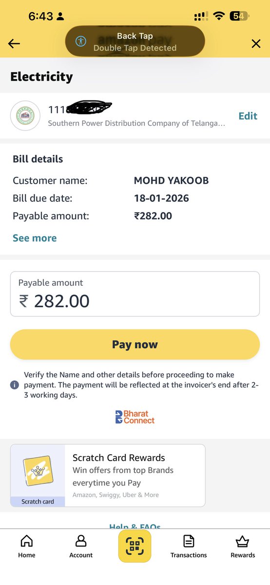javaid_bashir9's tweet photo. @CM_JnK 

24*7 Electricity Cost at Telangana -282

Vs 

12hours Electricity cost at Kashmir - 1820

Can you provide some justification on this! https://t.co/AegUYVr99C