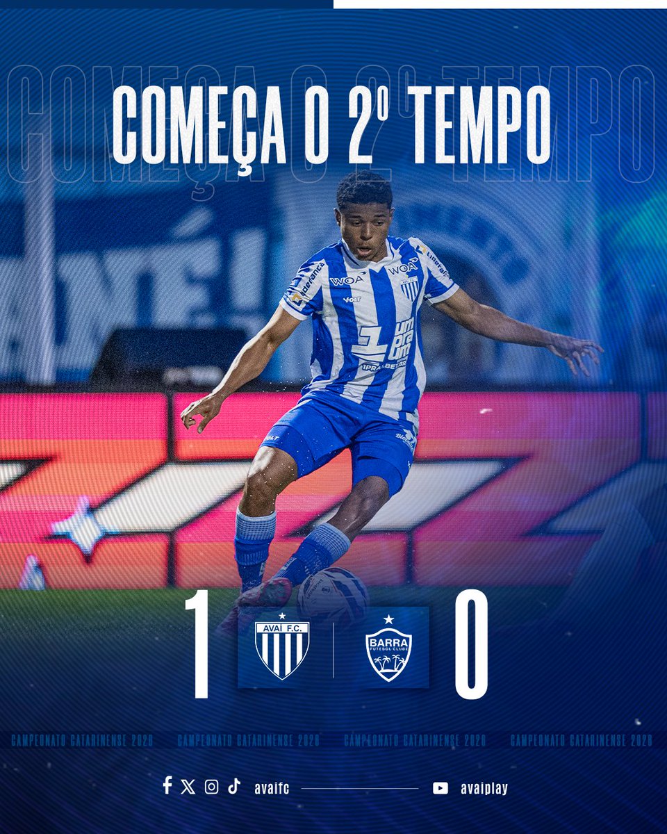 AvaiFC's tweet image. Começa o 2º tempo na Ressacada:
@AvaiFC 1x0 @barrafc_oficial 

#TodosPeloLeão