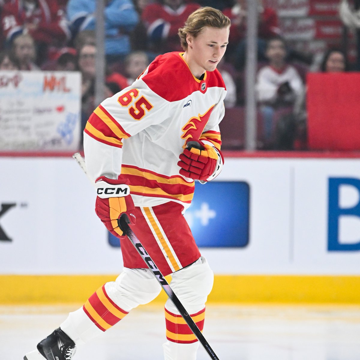 NHLFlames's tweet photo. Making memories 🥹 https://t.co/KXofMcOzRt
