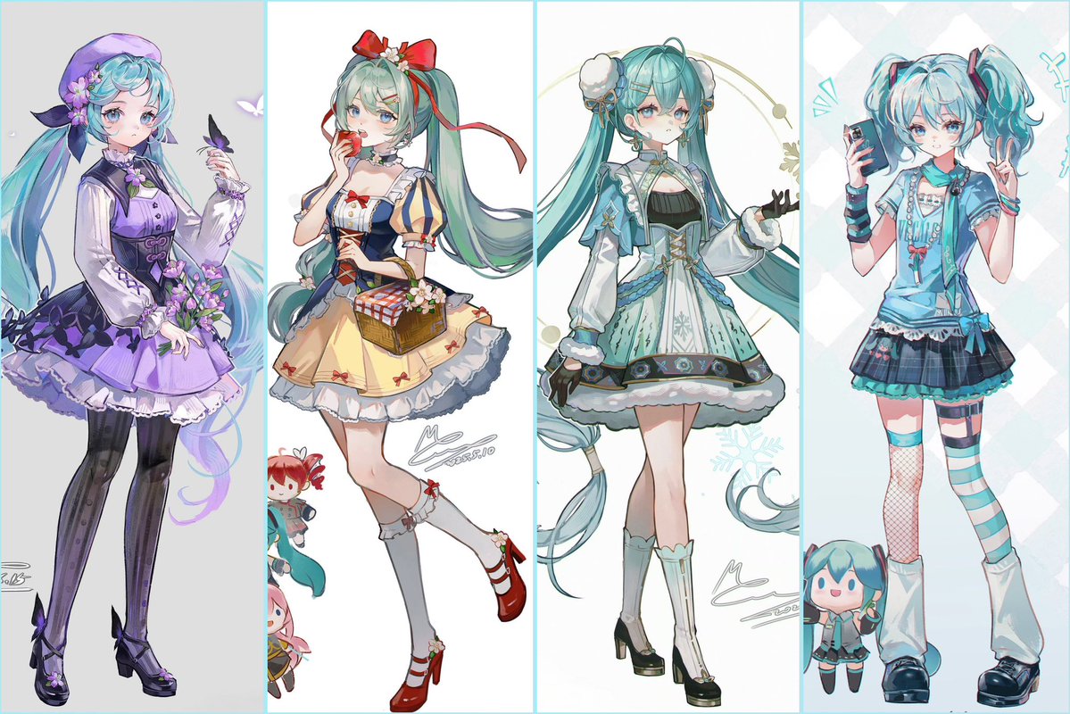 memoryforsleep's tweet image. 💜･｡♡｡･ﾟ❤️･｡♡｡･ﾟ🩵･｡♡｡･ﾟ💙
#初音ミク