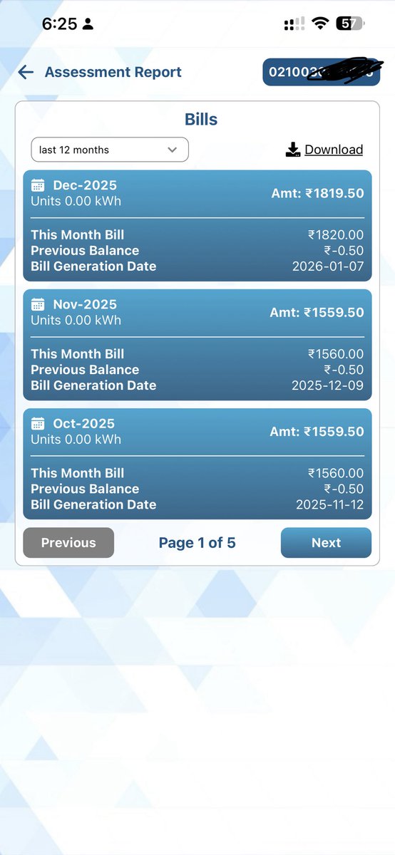javaid_bashir9's tweet photo. @CM_JnK @OfficeOfLGJandK @diprjk
@DivComKash @GreaterKashmir
@RisingKashmir @kpdcloffice 
As a citizen, I am struggling to understand the math behind our power bills. My monthly charges have skyrocketed from 360 to 1820 in just a few years.

At Telangana 24*7 it costs 300/M https://t.co/wjAeL5KWAh