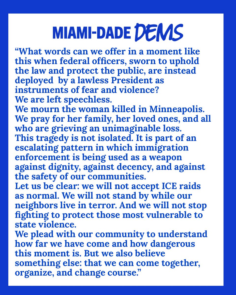 Miami-Dade Democrats tweet media