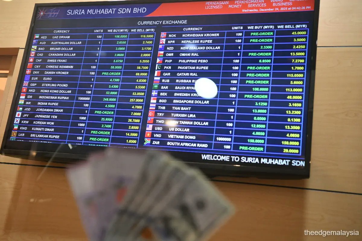 Analysts are frank - they admit split views on whether Ringgit can break  4.00 in 2026. Ringgit gained >10% against the USD in 2025 & currently  trades at 4.0575. Some foretell 3.90