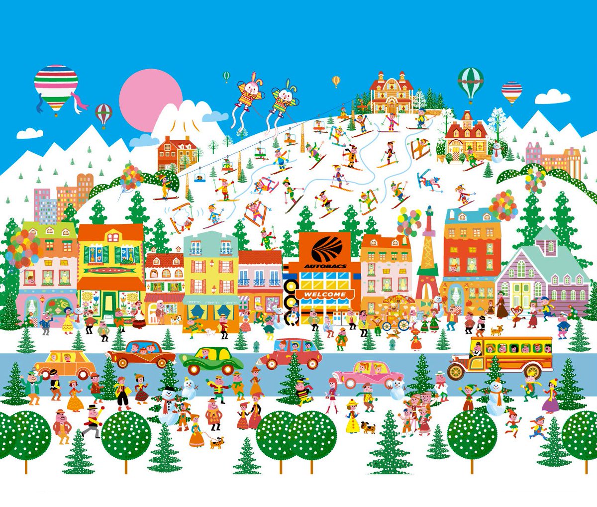 ok_ma2's tweet photo. 今年が幸せで実りある一年になりますように(May this be a happy and fruitful year)2010年制作イラスト
https://t.co/dR9d3B29RE
#HappyNewYear #winterbreak #wintervacation #winterholiday #恭賀新年 #お正月 #初日の出 #winterlandscape #illustrator #folkart #naiveart #イラストレーター https://t.co/rKzVCnEpNP