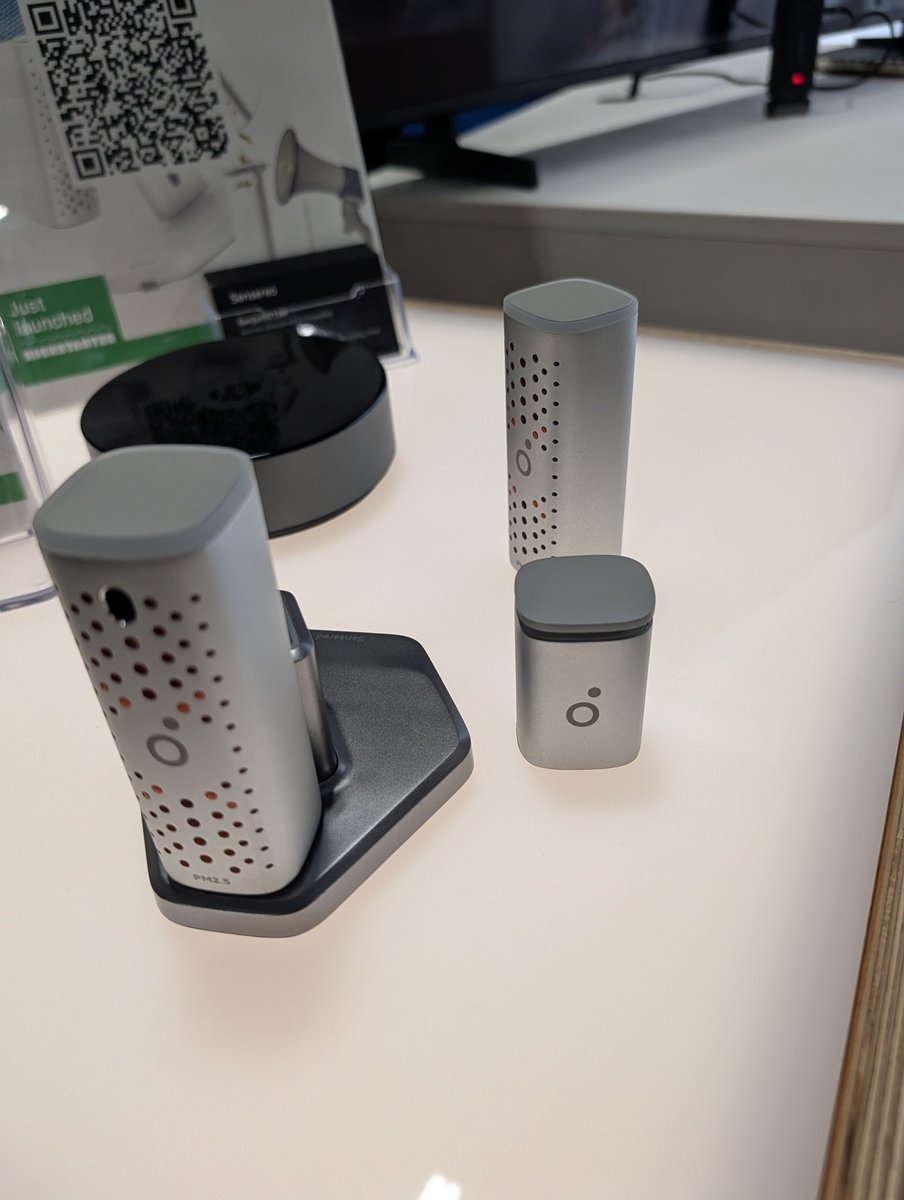 MatterAlphaHome's tweet photo. New Matter over Thread sensors from Sensereo #CES2026 https://t.co/55uvhxB6Md