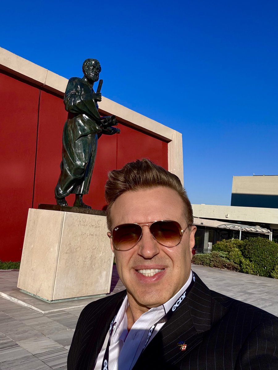 DanielWSzabo's tweet photo. Another academic conference favourite of mine is the European Consortium for Political Research General Conference. Here are some highlights from my 2025 experience, which took place from 25 to 29 August in Thessaloniki, Greece @ECPR #ecprgc25 🧵(1/4) https://t.co/88Dg5r4Pa0