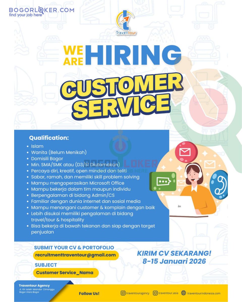 LOKER BOGOR tweet media