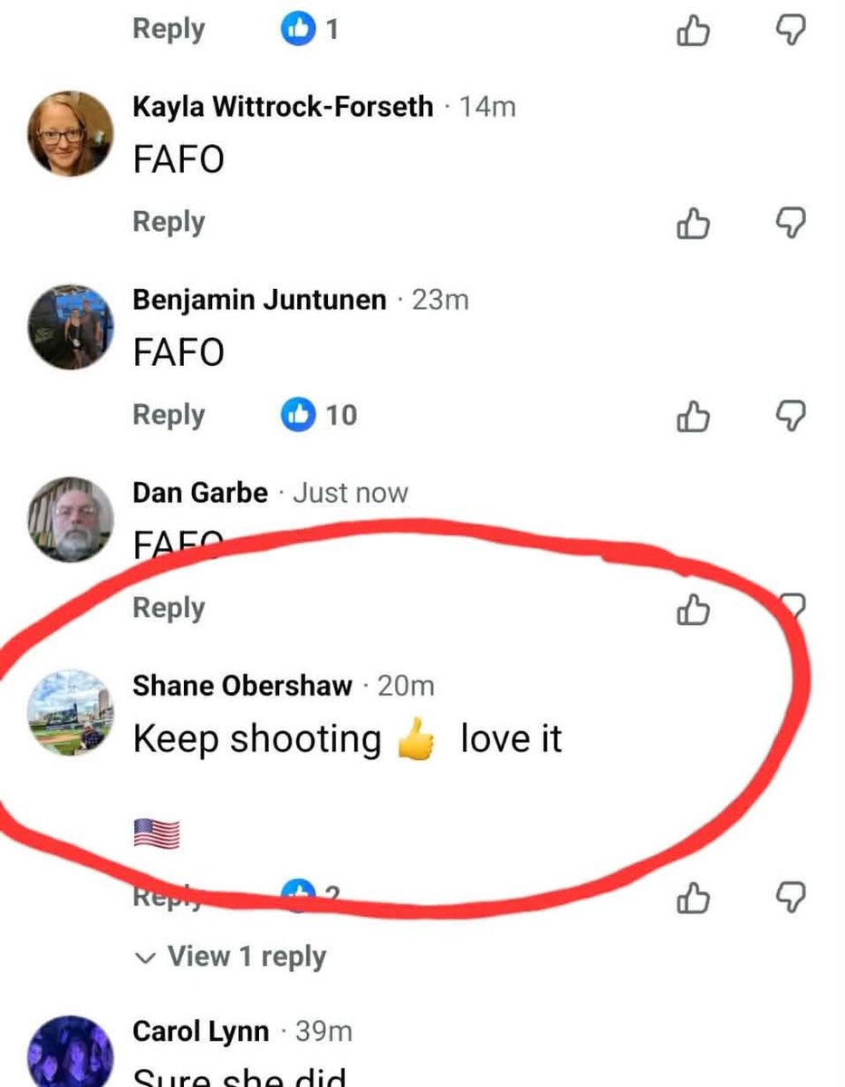anderson_hera's tweet image. Shane, who flies for Sun Country, thinks terrorists should keep murdering American citizens in the streets. #Minnesota #Minneapolis #ICE