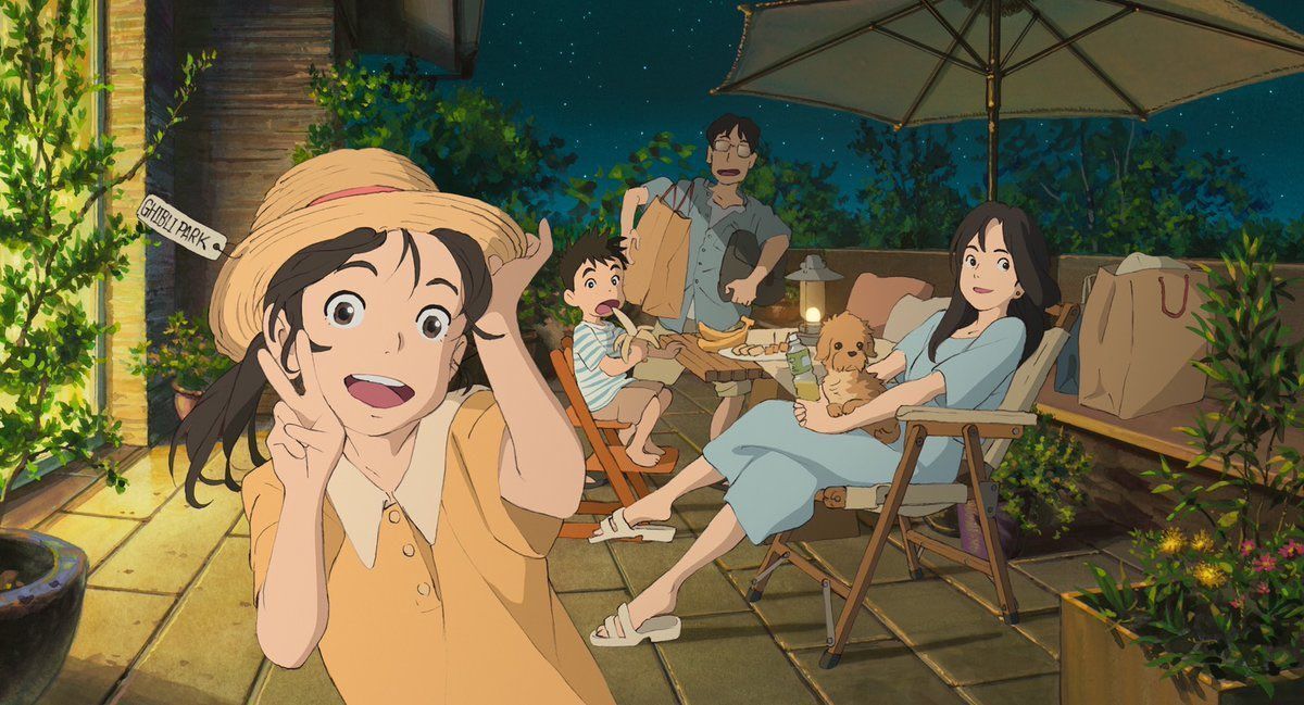 Illustrations by Studio Ghibli for the Ghibli Park opening