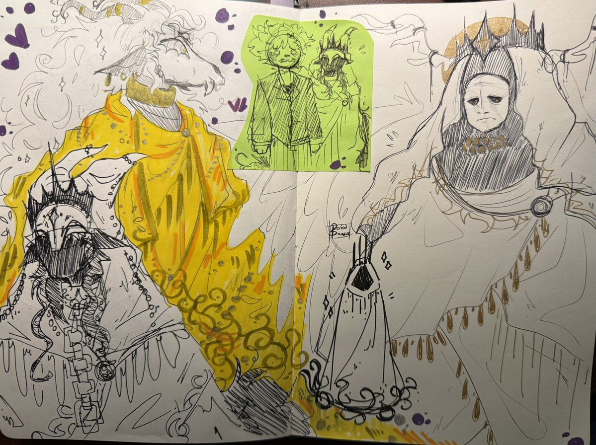 PeriodSnacks's tweet image. so basically 
#malevolentfanart #thekinginyellow