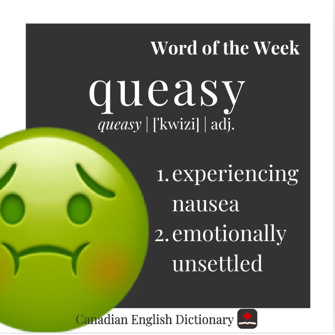cdndictionary's tweet image. Does being back at work after the holidays make you feel queasy? Don't worry, you aren't the only one.