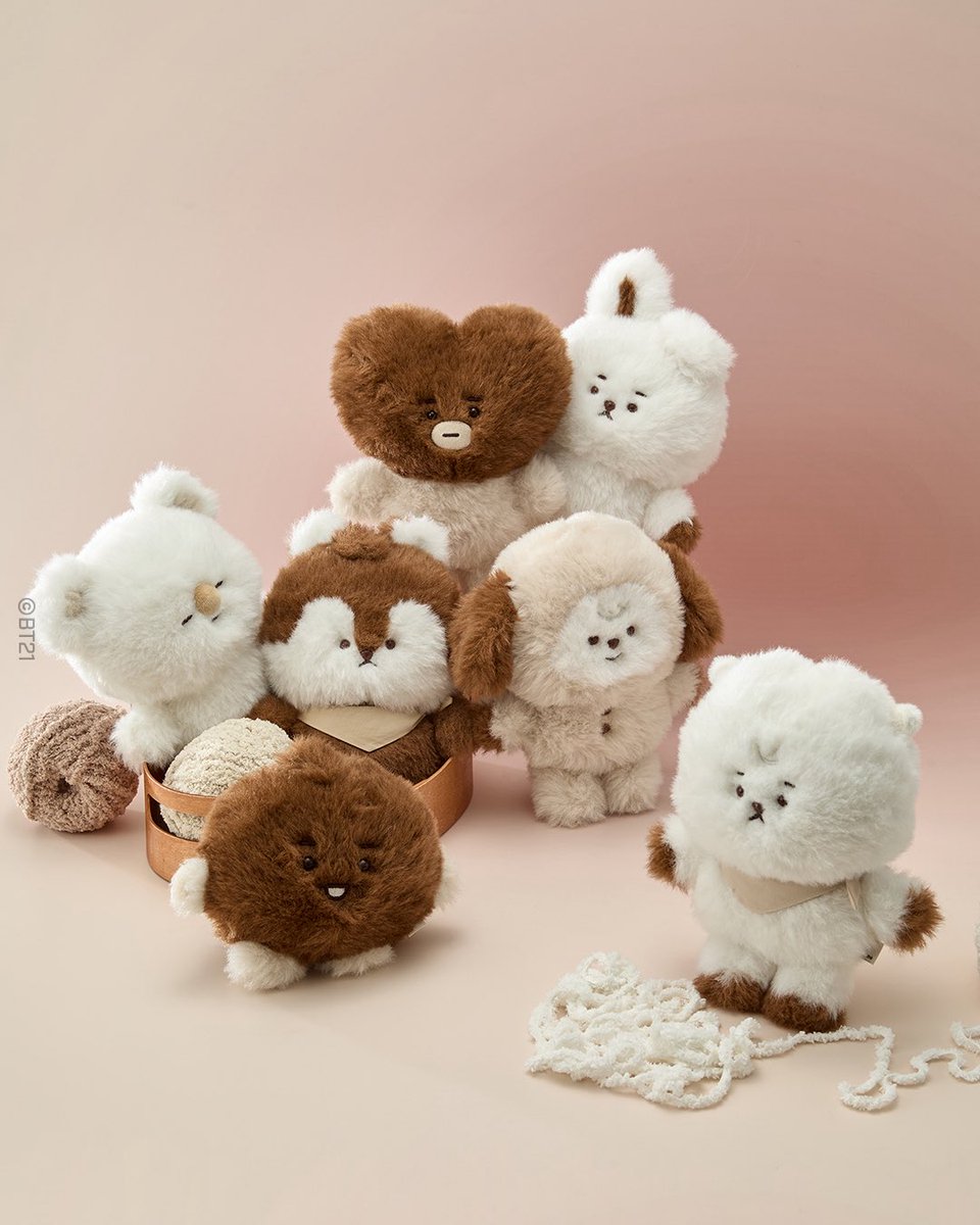 LINEFRIENDSinfo's tweet image. RJ의 다정함이 듬뿍 담긴 선물 도착! 🎁
보송보송 RJ 털로 만든 인형과 키링, 파우치를 만나보세요 🐑

BT21 MADE BY RJ

📍라인프렌즈 온오프라인 스토어
🔗 tinyurl.com/39u44ttp