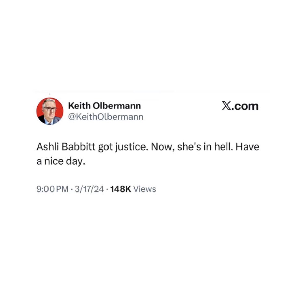 Is this you <a href="/KeithOlbermann/">Keith Olbermann</a>?