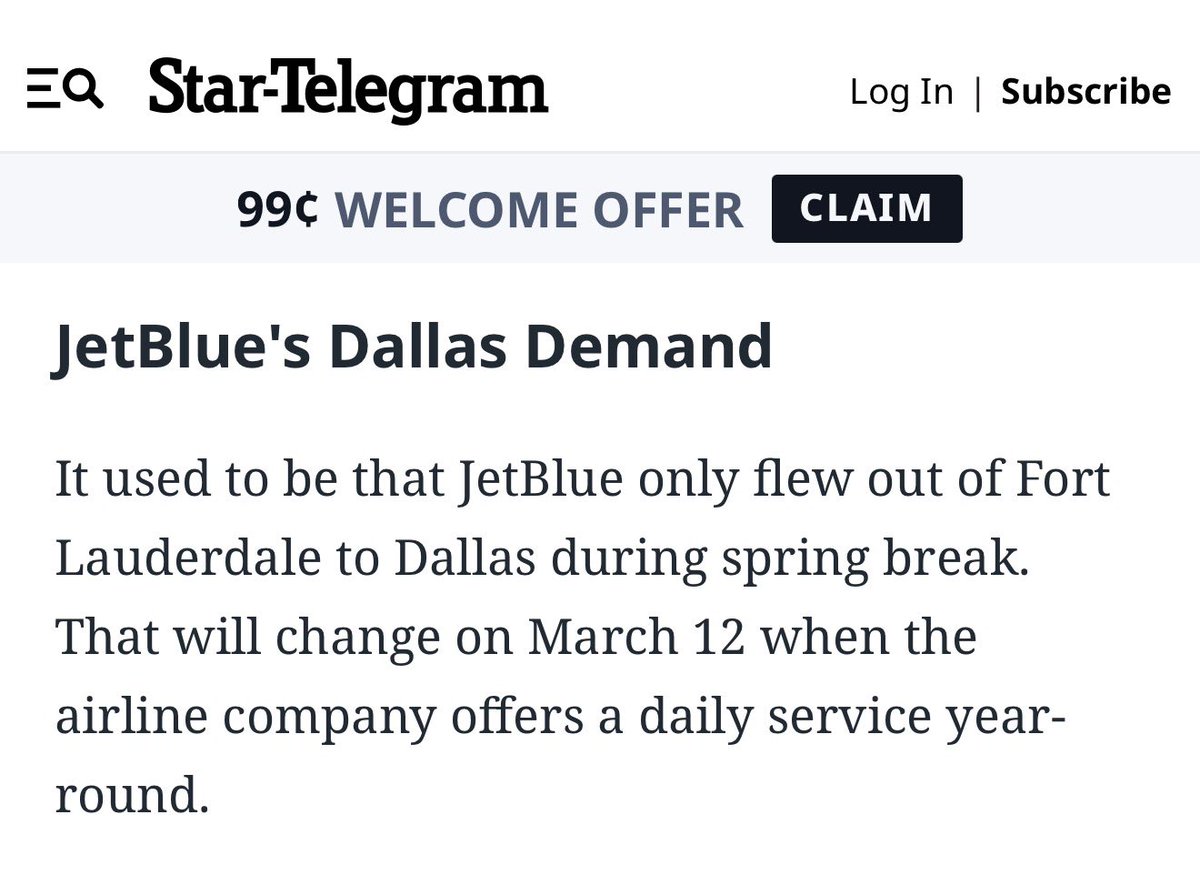 “Tiger Beat on the Trinity”, (the *Fort Worth* <a href="/startelegram/">Fort Worth Star-Telegram</a>) yet again shows it doesn’t deserve to have Fort Worth in its masthead with more unceasingly  inaccurate references  to <a href="/DFWAirport/">DFW Airport</a> as “Dallas”. Shame on the amateur hour that is the Startlegram.