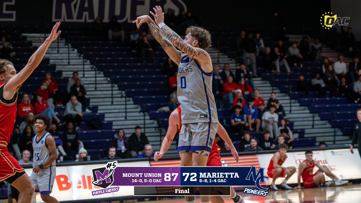 Mount Union Purple Raiders tweet media