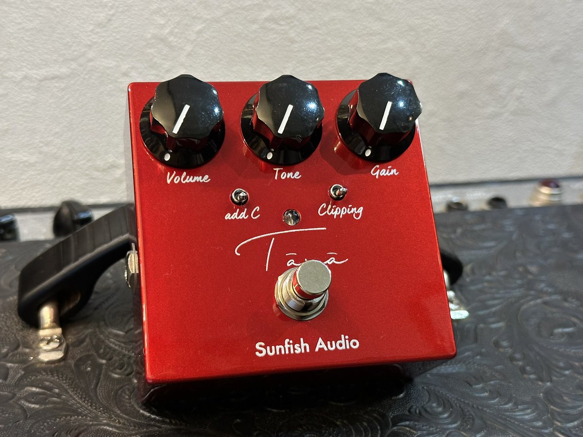Sunfish Audio Overdrive Tara Custom Red Xotique 別注カラー （新品