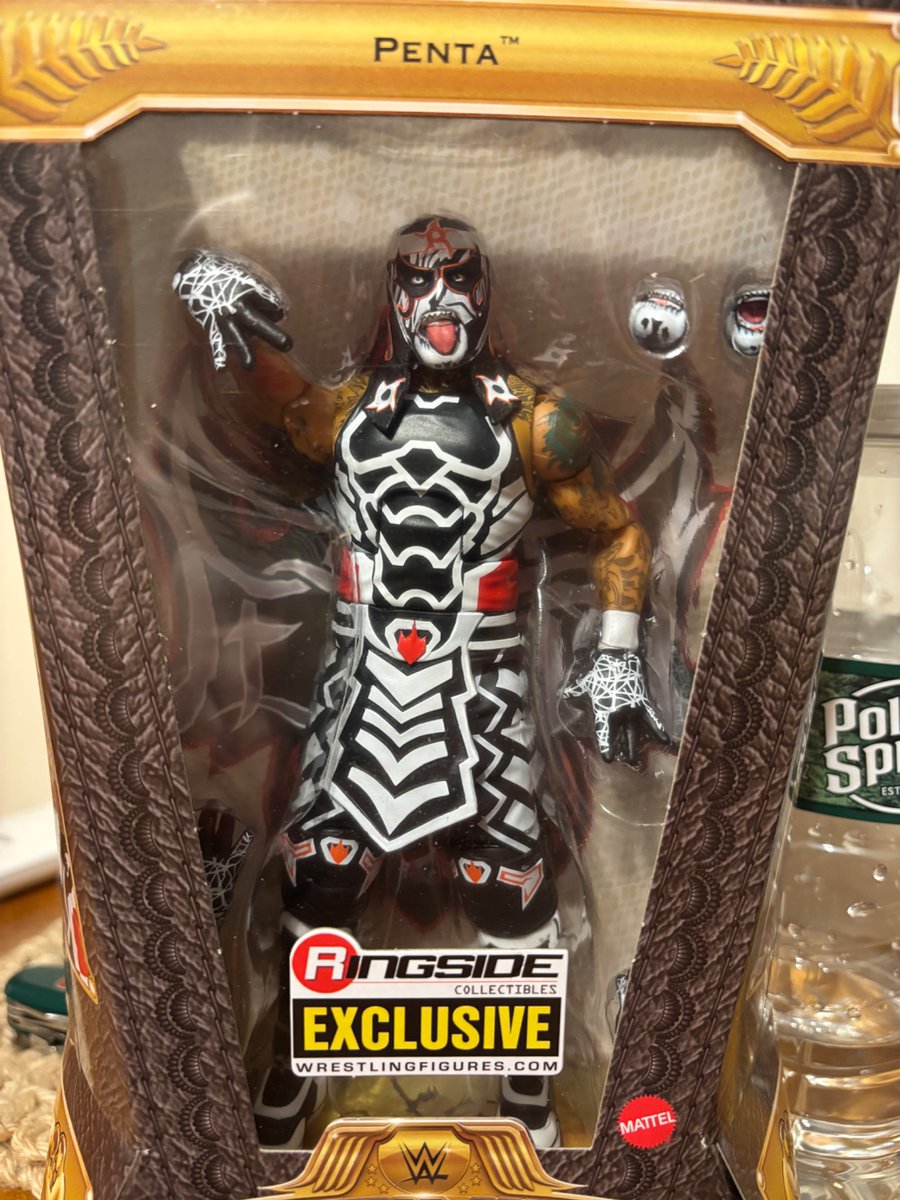 SimScottNeau's tweet image. Mail call - Defining Moments Penta. One week into ‘26 and we already have a strong contender for figure of the year for the Mattel line.