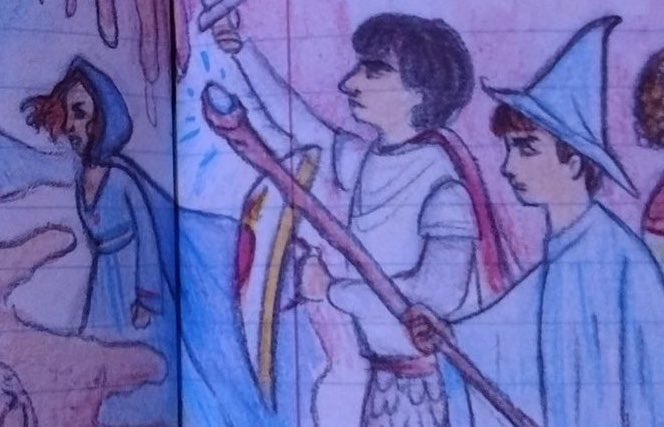 nicknelscns's tweet image. will drawing little hearts on his drawings of mike for years 🥲