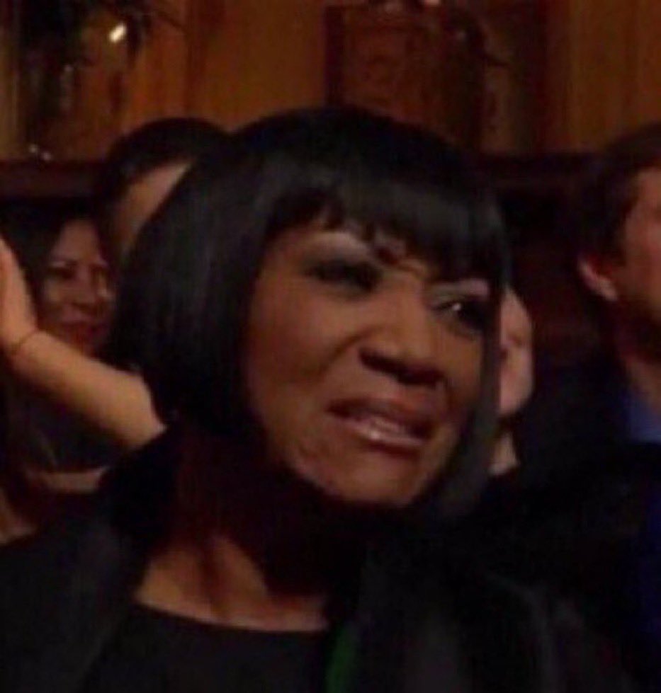 Xzamilloh's tweet image. Not the tired Mama Joyce wig