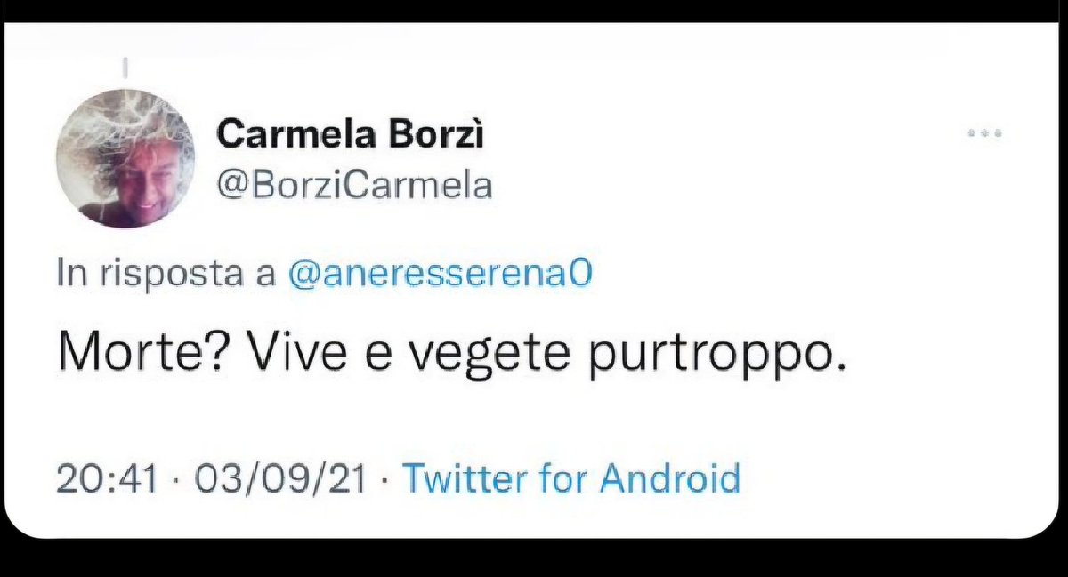 Una di quelle frasi che resistono al tempo ed agli eventi
In questi casi il mio primo pensiero è sempre lei come sta?