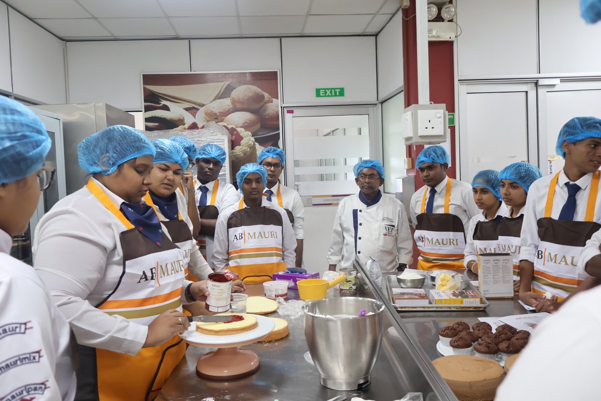 MauriBaking's tweet image. Mauri Baking School &amp;amp; Cinnamon Hospitality Academy just wrapped up two hands-on training batches! Students gained real-world baking skills with Mauri products, guided by AB Mauri’s expert team.
#MauriBakingSchool #cinnamonhospitalityacademy #baking #training