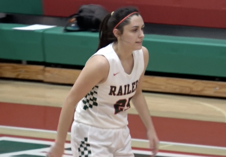 Channel1450com's tweet photo. Undefeated for a dozen - Pleasant Plains moves to 12-0 to start the season with a road win at Lincoln.

The Railers made the Cardinals earn it led by Mia Clark but Anna Weber scored a game high 19 in the victory.

We talk with Bailey Leach after as well -
https://t.co/RPoA7ZjLCH https://t.co/zXesR6zQ69