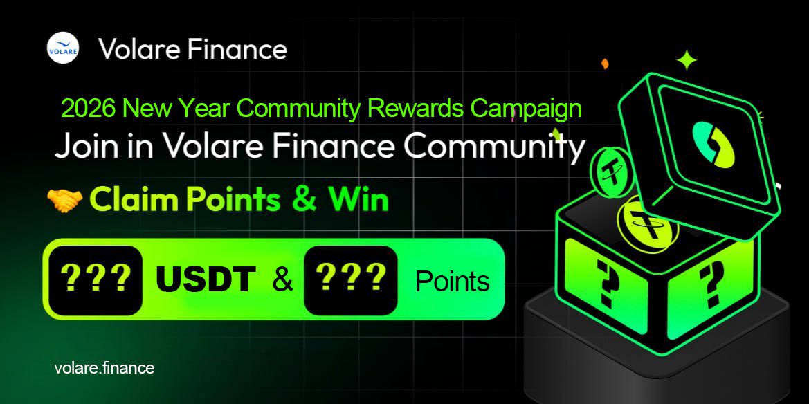 FinanceVolare's tweet image. 🚨 Volare Finance 250 USDT Lucky Draw — LIVE NOW! 🚨

Time: Jan 8 – Jan 31, 2026
Complete easy social tasks &amp;amp; grab your chance to win!
We’re rewarding our amazing DeFi Options community! 🎉

✅ How to Participate
👉Follow X and Retweet
👉Join our Telegram and say "Hello"
👍Done —…