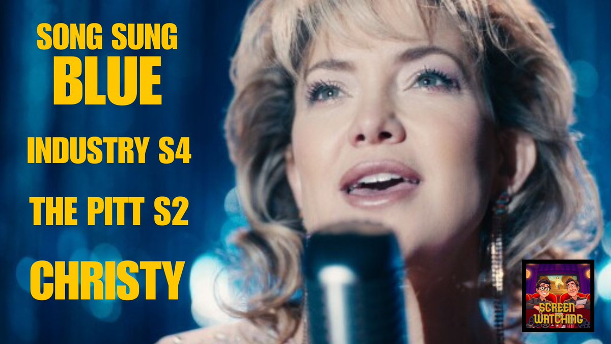 The SCREEN WATCHING Podcast, 8/1/26: bit.ly/4aKYU6k 
#thepittseason2 #IndustrySeason4 <a href="/songsungbluemov/">Song Sung Blue</a> #SydneySweeney in #Christy and #TheHousemaidMovie and some <a href="/thexfiles/">The X-Files</a> reflection. 
#podcast #FilmX #filmreview #BoxOffice #NeilDiamond #HBOMax