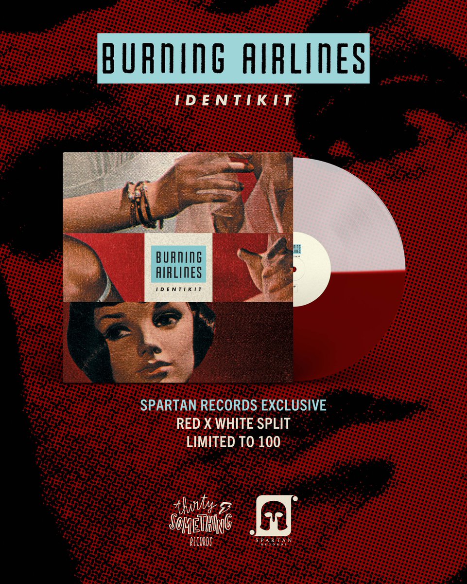 After well over a decade out of print, two cornerstone Burning Airlines albums are finally back.

We’re proud to announce Spartan exclusive vinyl variants of "Mission: Control!" and "Identikit." Each is limited to only 100 copies and will ship in March. Pre-order now: