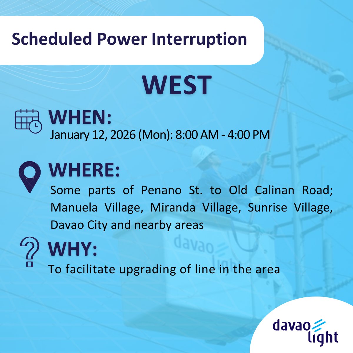 Davao Light tweet media