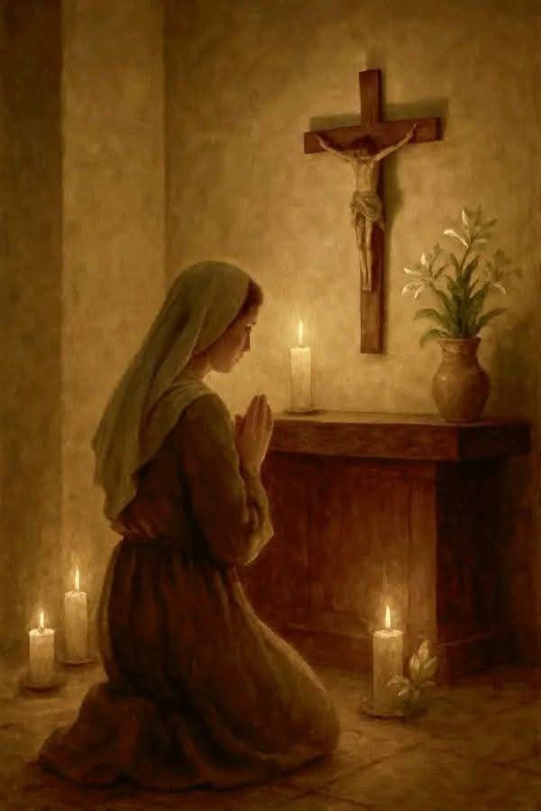 “Quando mi vedrò turbata per un timore improvviso, per un affanno, per una preoccupazione umana, io chiuderò gli occhi semplicemente, e dirò a Te con piena fiducia: 
«GESÙ MIO, PENSACI TU!»🙏🏻❤️🙏🏻

SERVO di DIO DON DOLINDO RUOTOLO