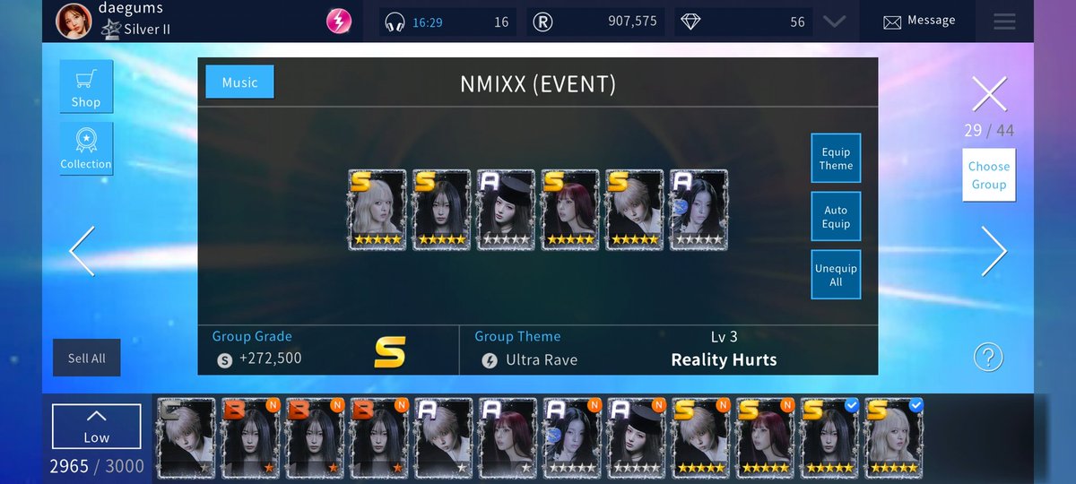 ddaegums's tweet photo. completed after 1650 dias 💛. i was not actually planning to complete it at first, but i just suddenly found out that the bg looks sooo good. so i went with it without any hesitation, with few hours remaining before the update, and i completed it 🥰 https://t.co/blNwJrA8v2