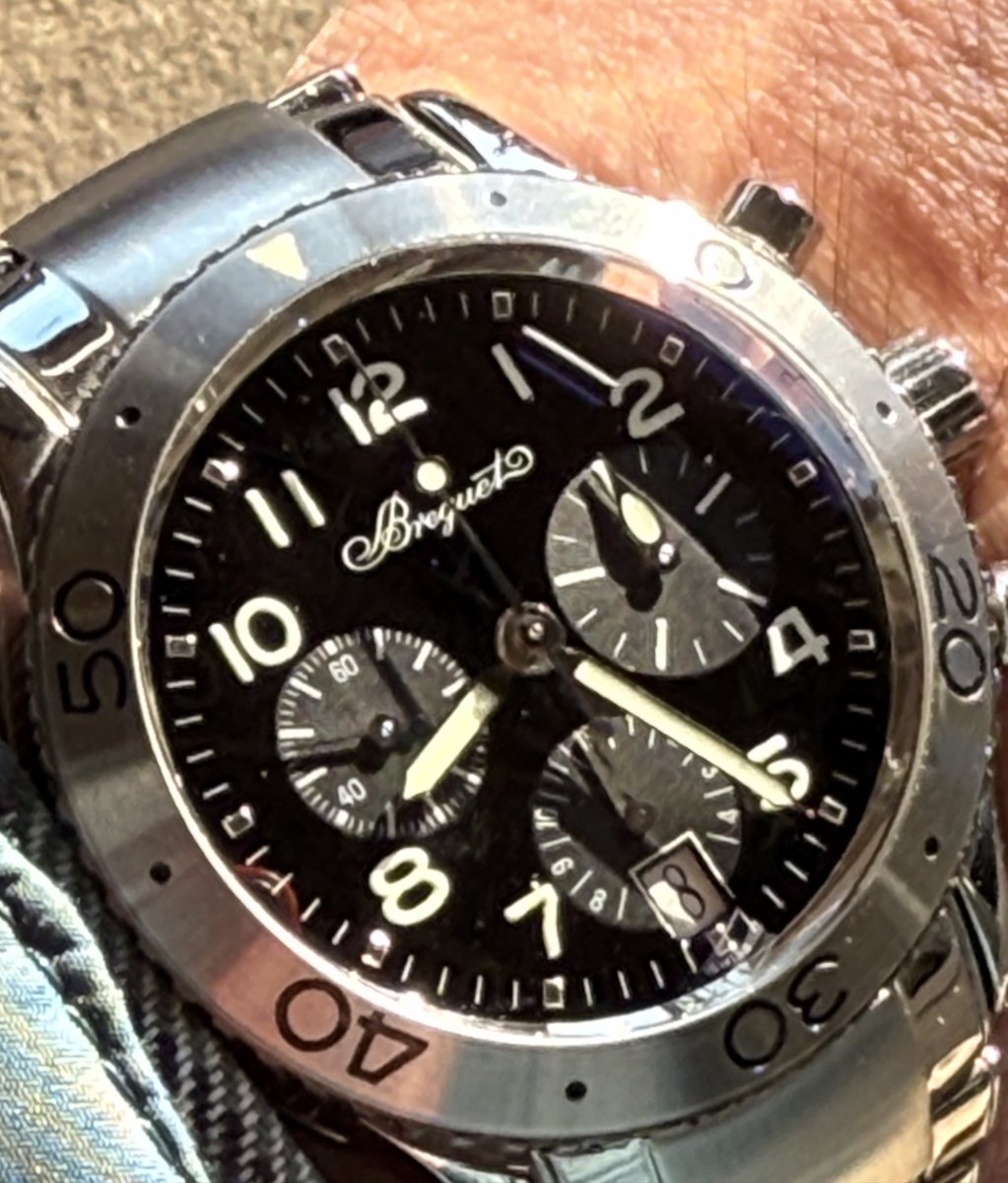 syualbireo's tweet photo. 本日の相棒

#ブレゲ  #トランスアトランティック 
#typexx #3820st #breguet https://t.co/jpLLzGUkPP