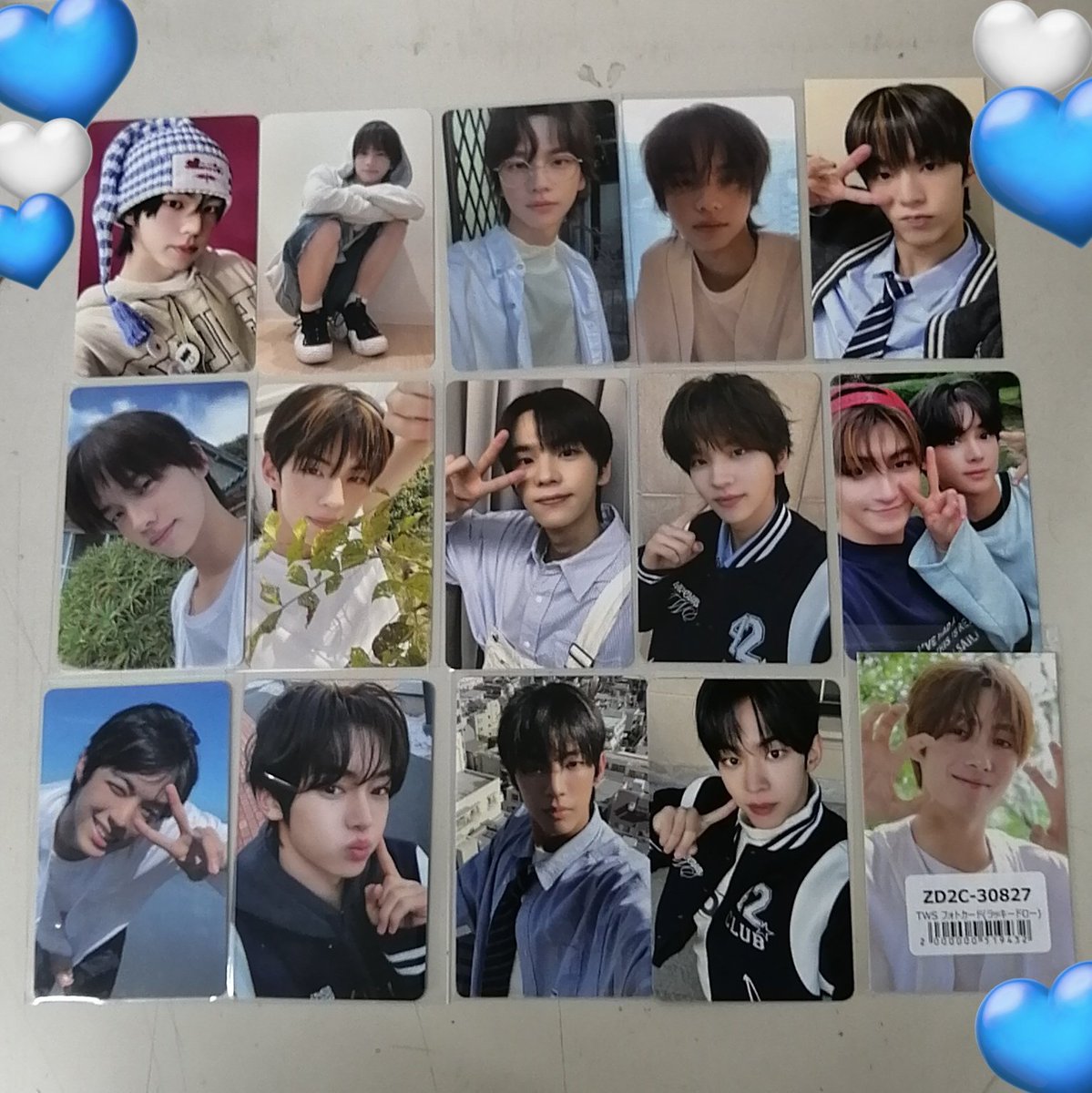 入荷情報】 #TWS sparkling blue ラキドロやWeverse ヨントントレカ