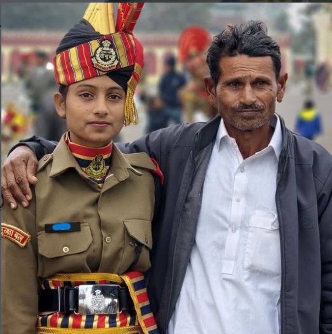 FGuard30306's tweet photo. A very proud moment for a father 🥰Seeing his daughter shine is the greatest joy and the deepest pride. #proudfathers #fatherlove #daughterlove #ProudMoment #trendingpost #viralpost2025 #TrendingNow #BSF 
#ToxicTheMovie
#LostAndFound https://t.co/4rX0oluKFM