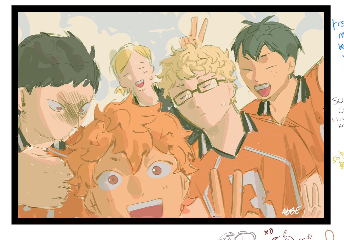 icaimess's tweet image. karasuno5 my beloveds #haikyuu
