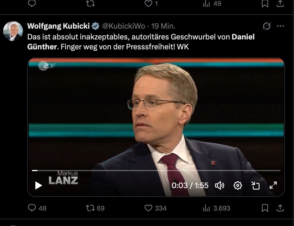 olewin's tweet image. Was sagt ihr zu diesen beiden kritischen Posts ggü Daniel Günther? 

#FDP #AfD