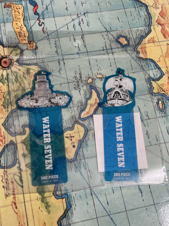 再入荷】原画商品 Meet the ”ONE PIECE” しおりセット ウォーター