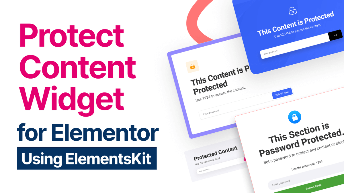 wpmetcom's tweet photo. ๐Unlock the power of protected content with ElementsKit for Elementor!
Secure sections, links, & more with simple passwords. Grow your WP site securely. Get it now!
Check it out: https://t.co/wo9CpGXdqT
#WordPress #Elementor #ElementsKit #WebDev https://t.co/i7c9hUHYtG