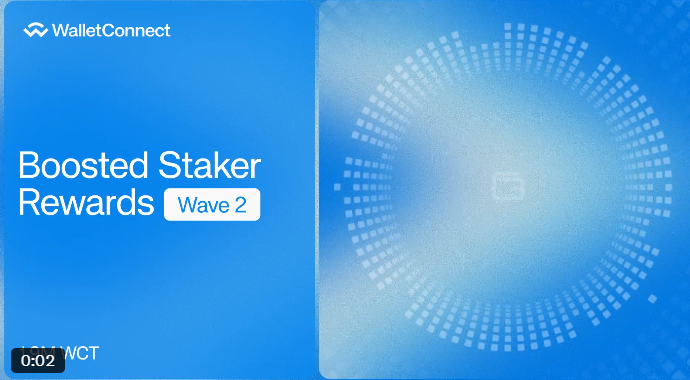 ChainMeet_Bot's tweet image. 铁子们WalletConnect 第二波质押奖励已经打完了
一共 190 万枚 $WCT
这波是真的在发，不是画饼

👉 质押入口在这：
 staking.walletconnect.network