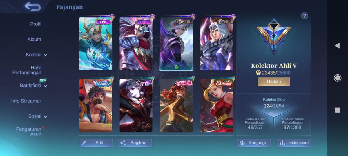 jeje 🦖 BELI/JUAL AKUN MLBB RECEH tweet media